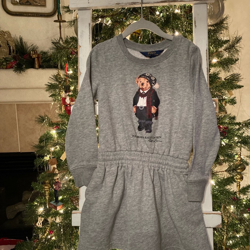 Polo by Ralph Lauren Gray Kids Casual Dress